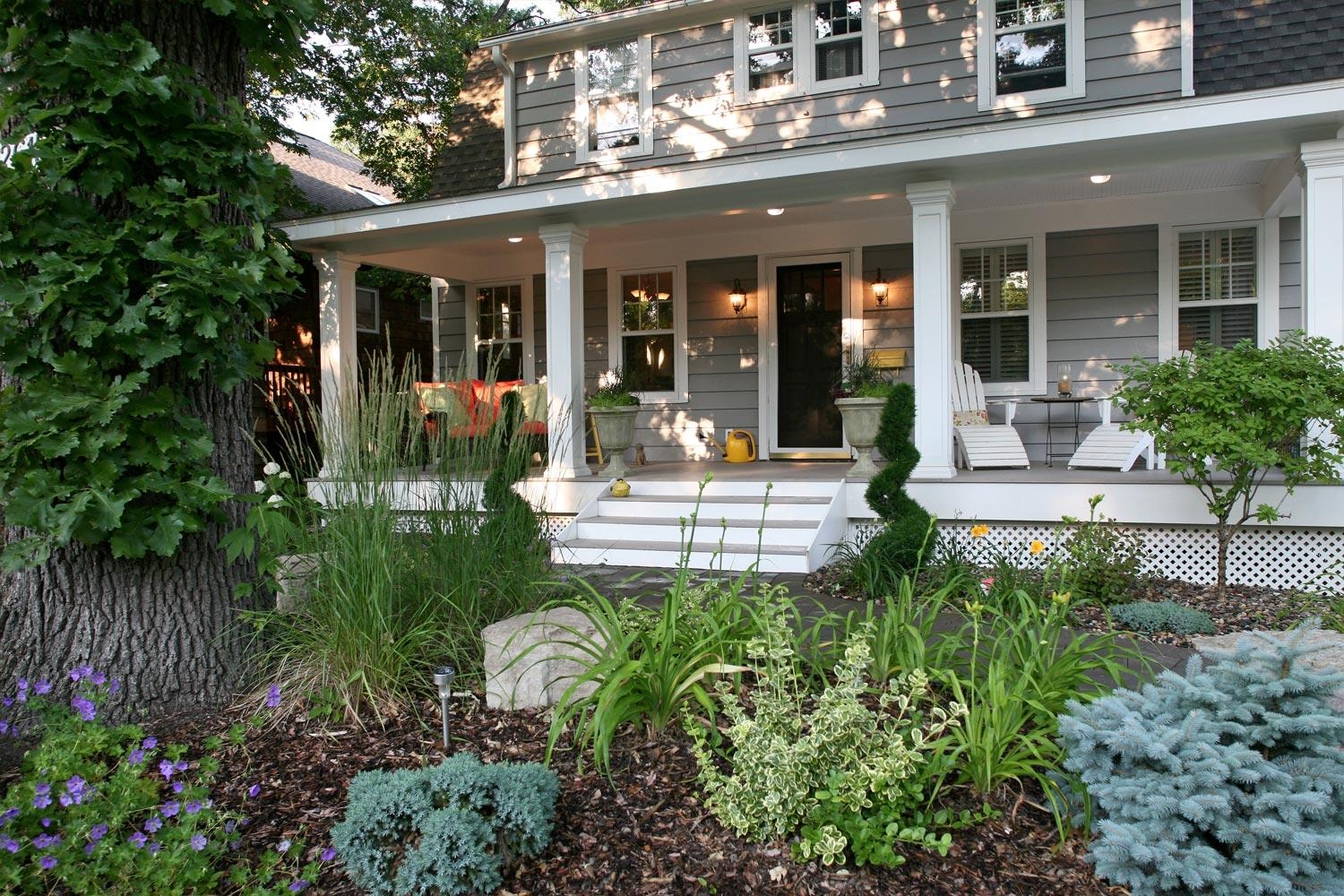 Shady Front Yard Garden Landscape Southview Design
