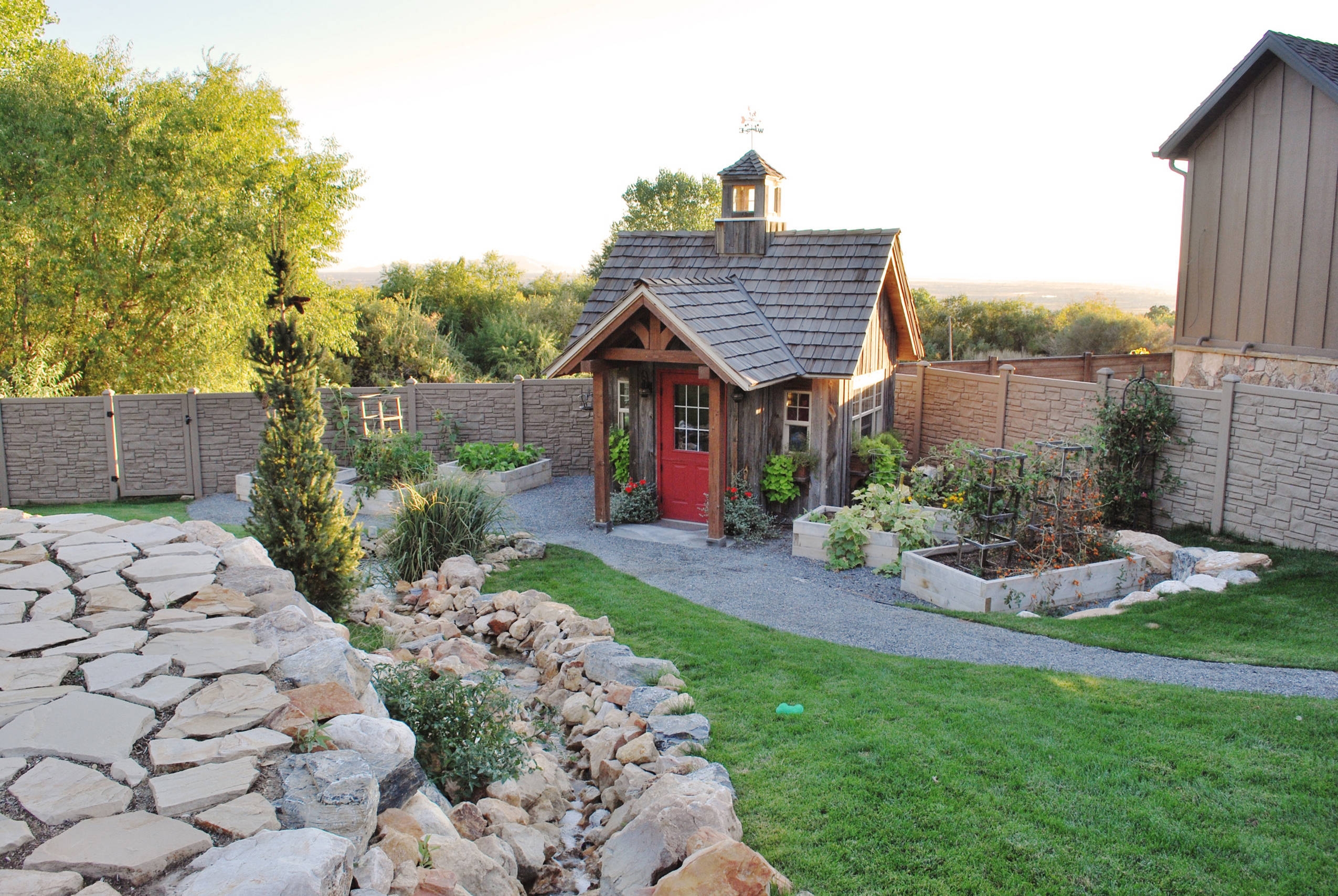 Shed Landscaping Photos Ideas Houzz
