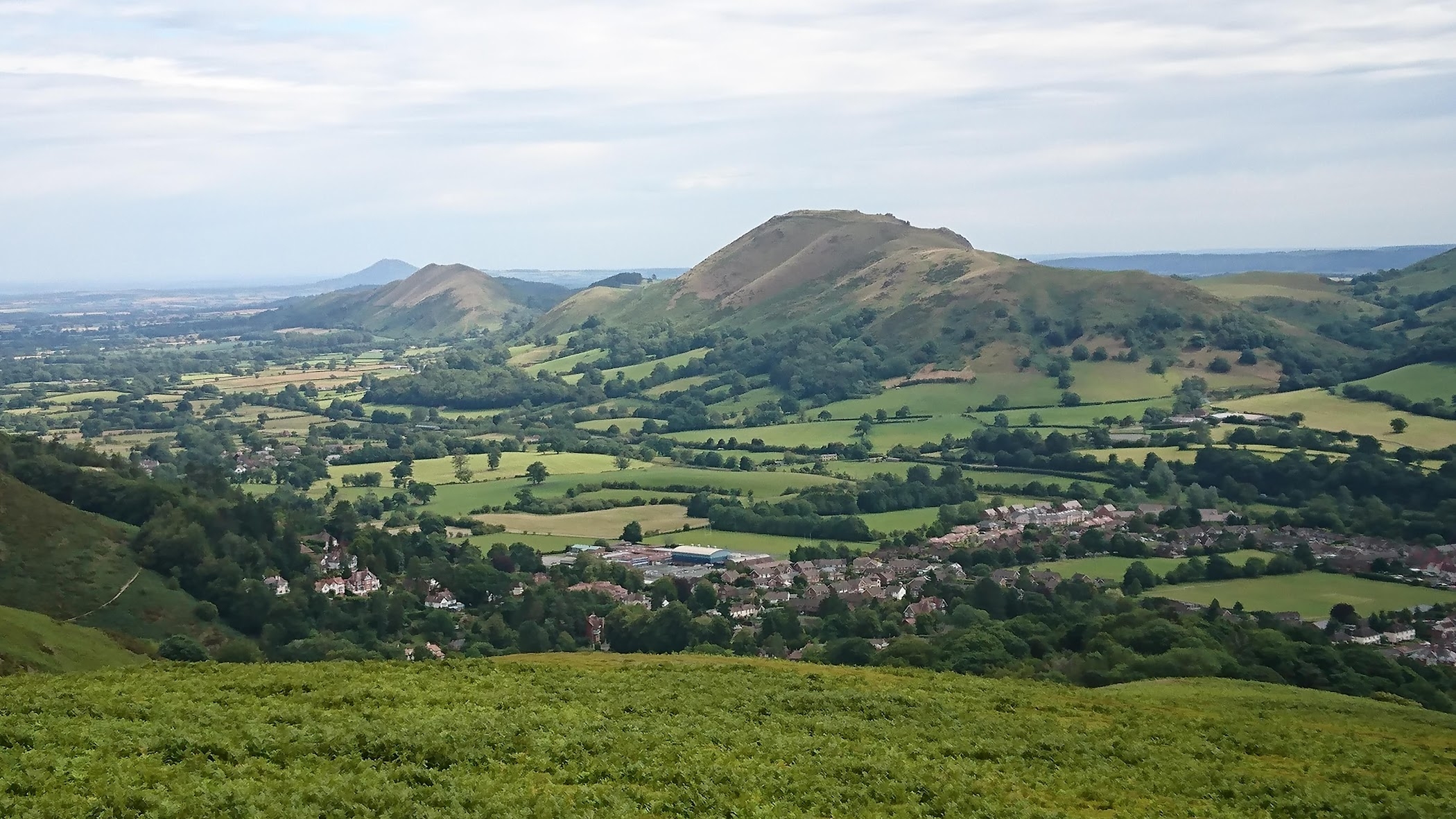 shropshire hills national landscape
