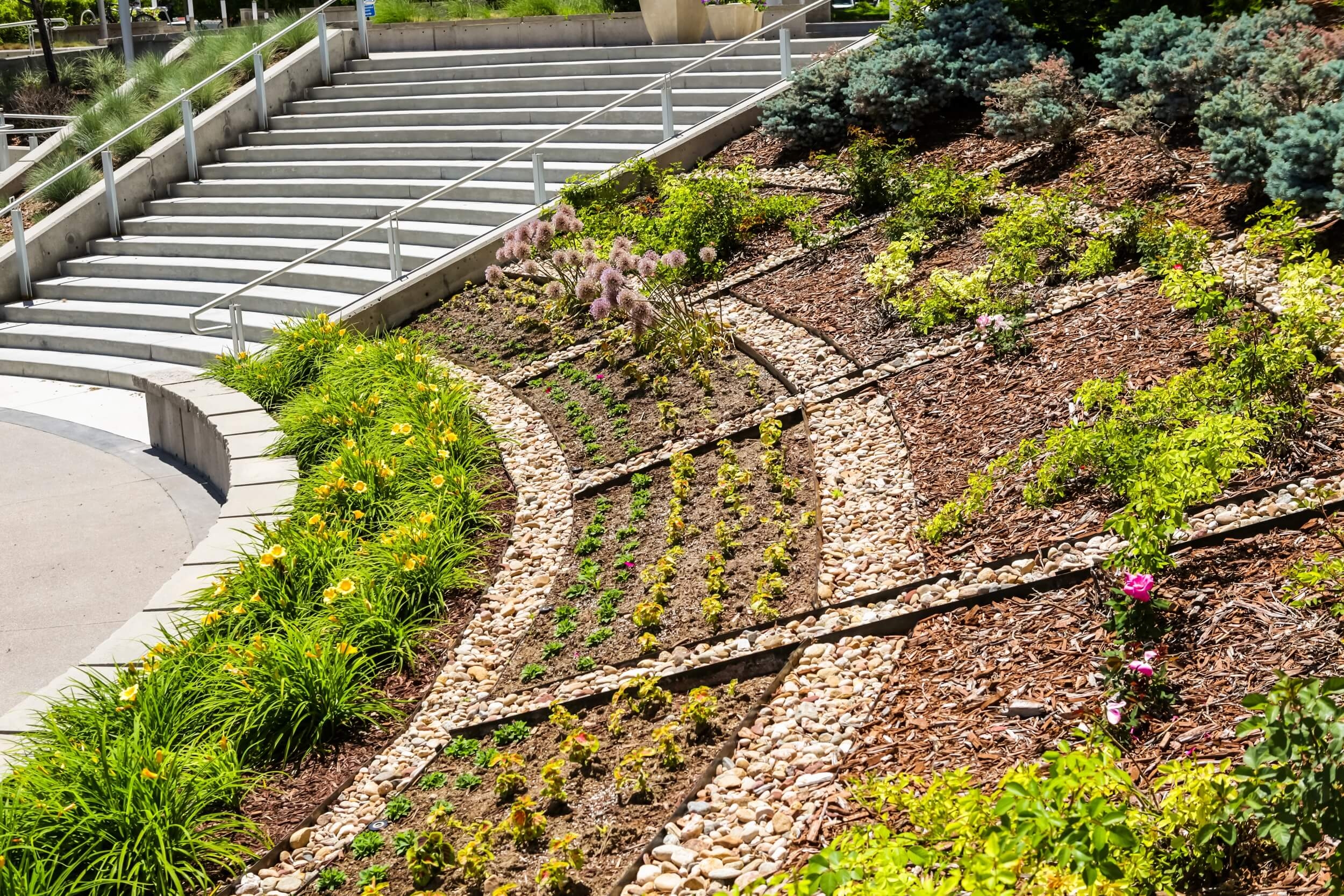 Sloped Gardens Budget Friendly Ideas For Creative Landscaping Cutters Edge