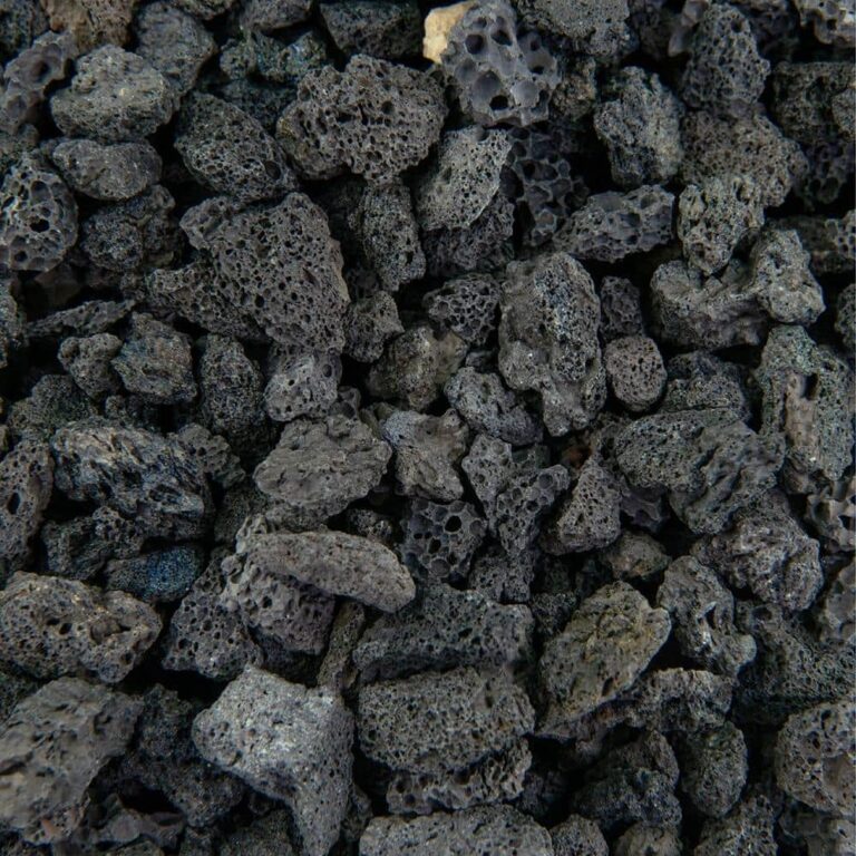 Southwest Boulder Stone 17 Cu Ft 3 8 In Black Lava Bulk Landscape Rock And Pebble For Gardening Landscaping Driveways And Walkways 02 0098 The Home Depot