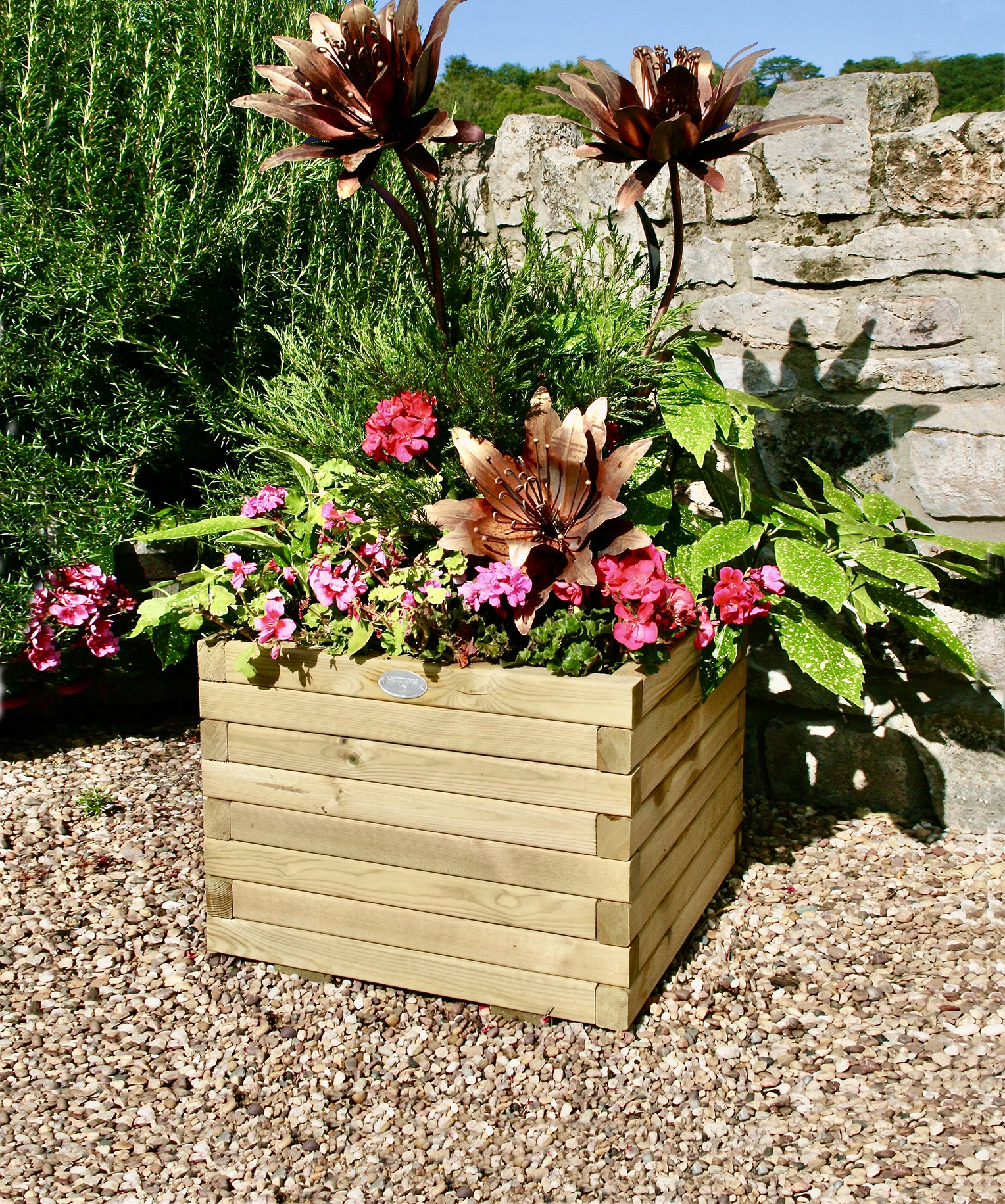Square Planter Woodford Forest And Landscape