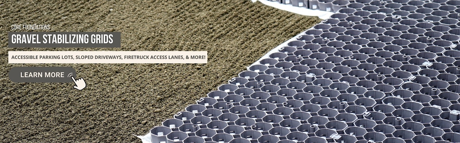 Stabilized Gravel Porous Driveway Foundations