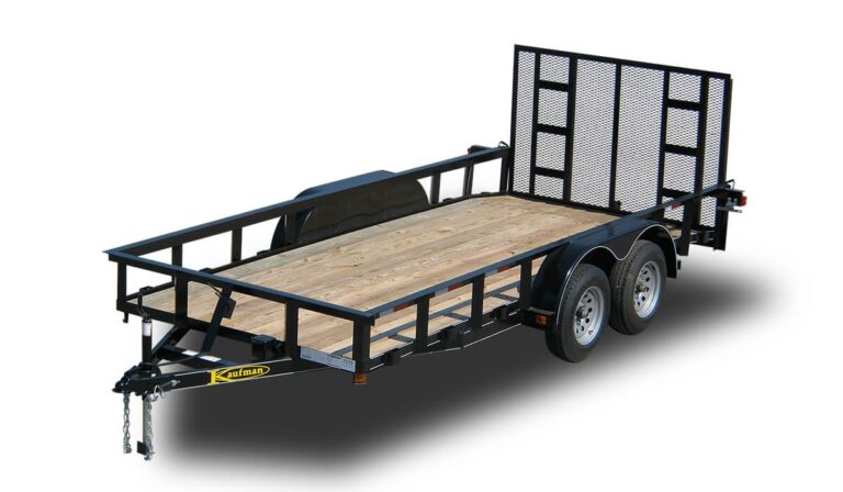 Standard Landscape Utility Trailer 7000 GVWR By Kaufman