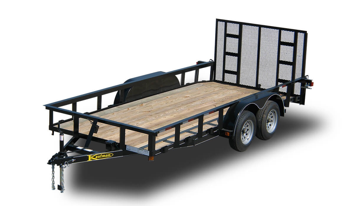 Standard Landscape Utility Trailer 7000 GVWR By Kaufman