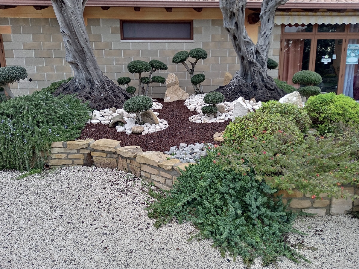 Stone Gardens And Colourful Flowerbeds Attard Bros