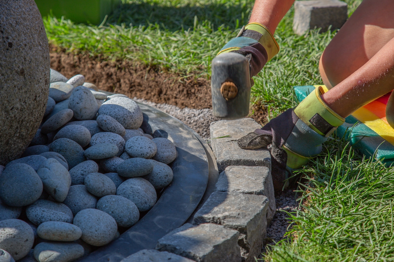 Stone Materials For Garden Edging Pantano Outdoor Supply