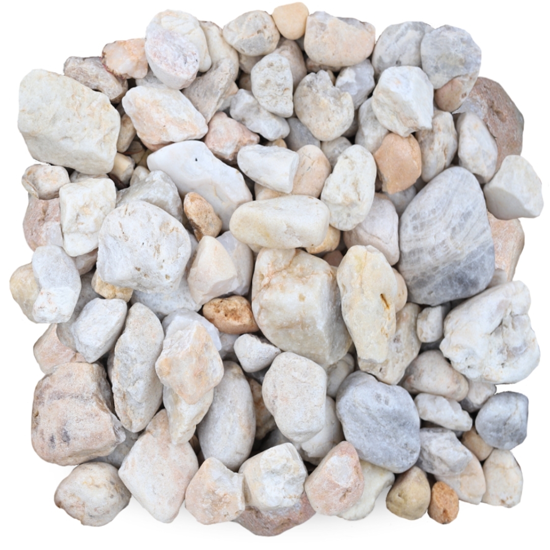 Stone Plus White River Rock Large