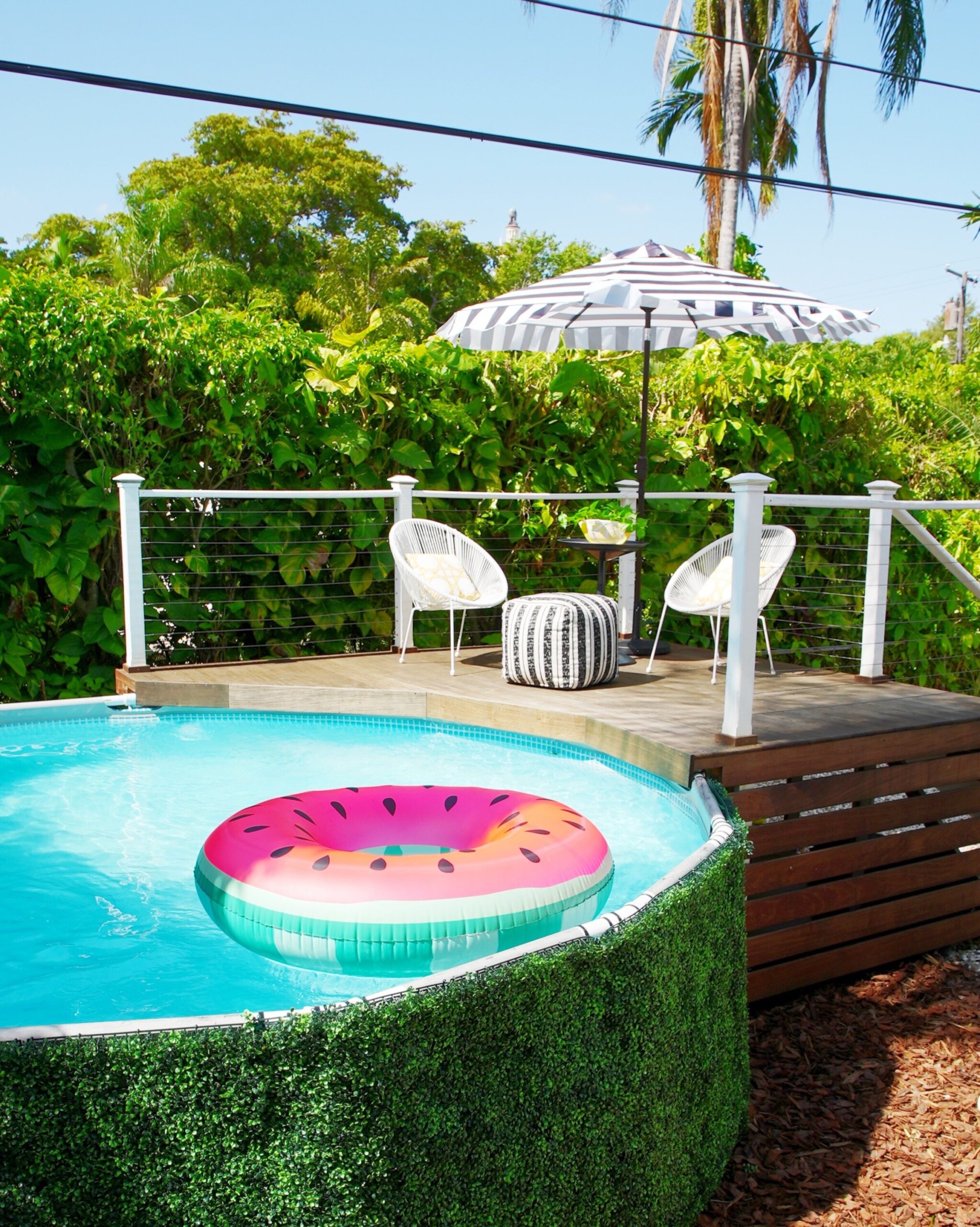 Stylish Above Ground Swimming Pool And Backyard Design Ideas Coco Interior Design