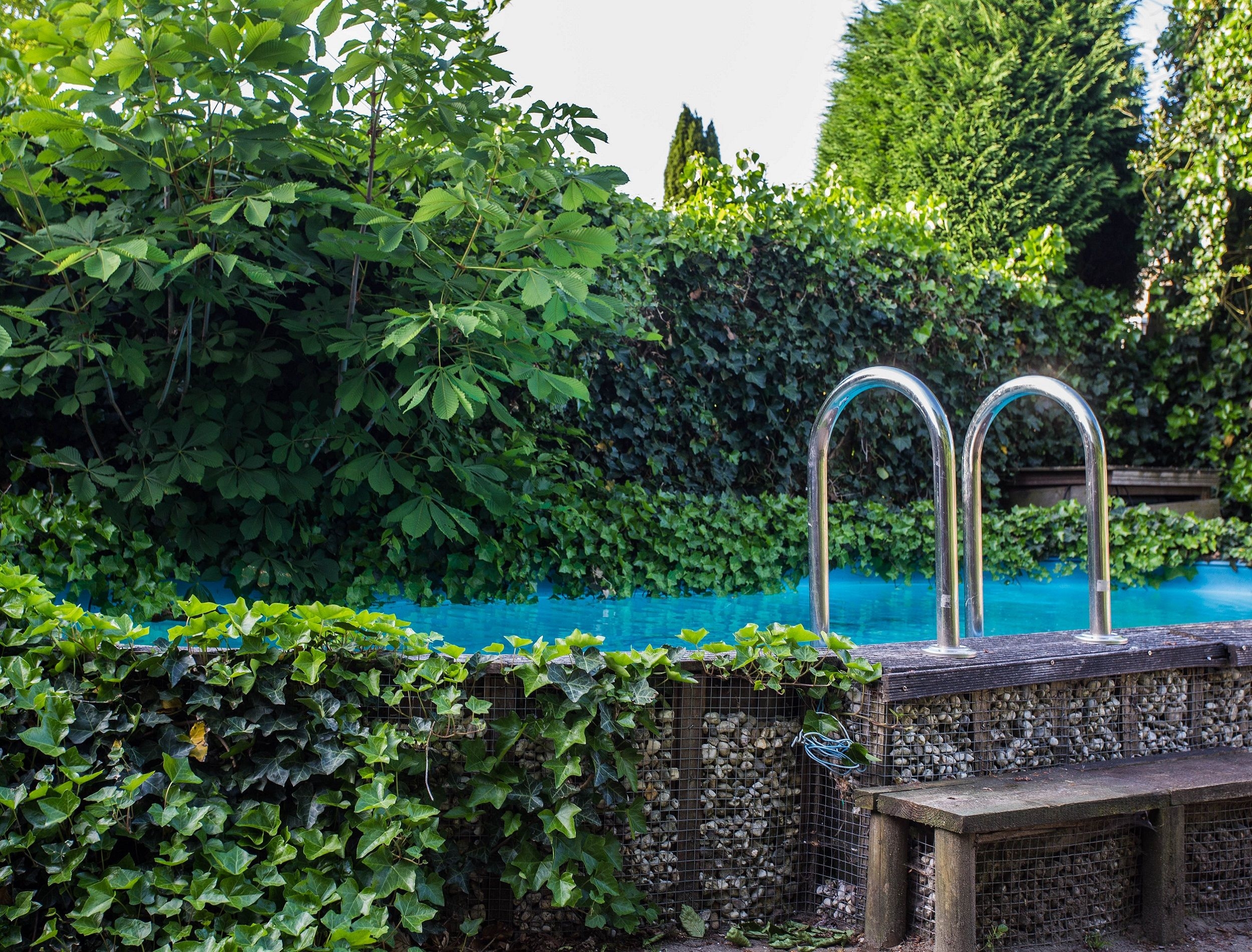 Surround Your Above Ground Pool With Landscaping
