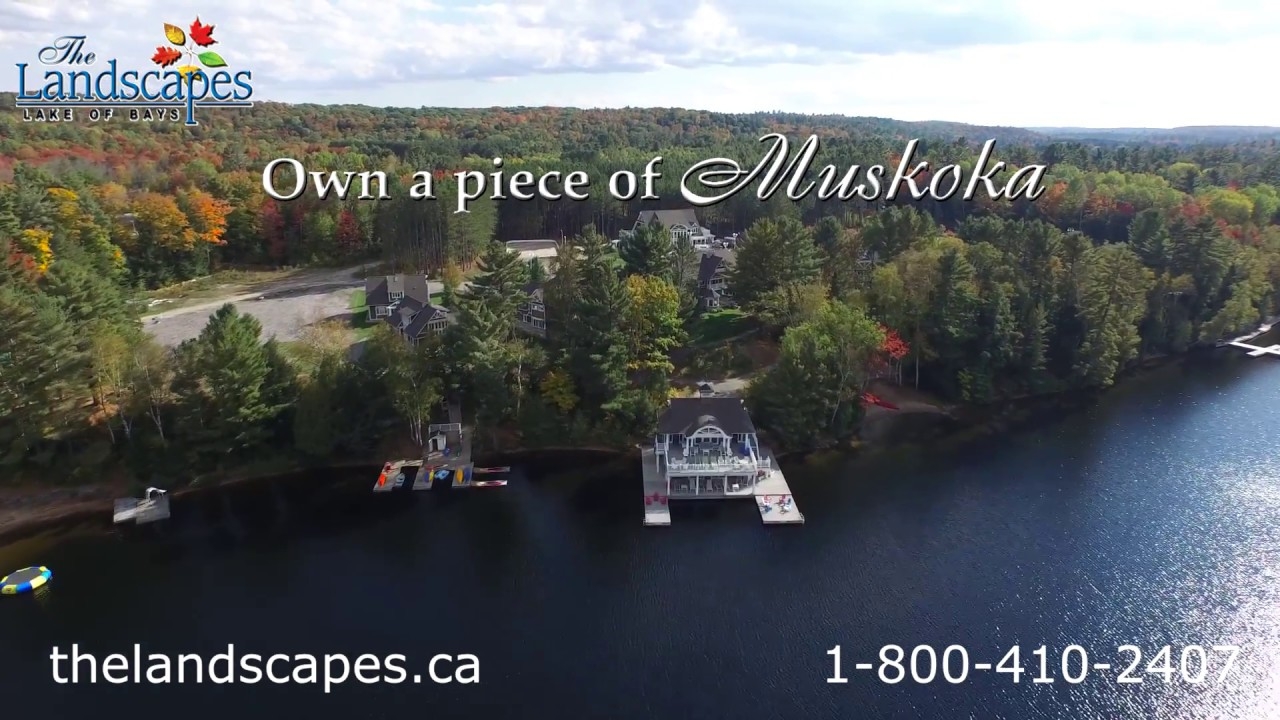 The Landscapes Of Muskoka The Boathouse YouTube