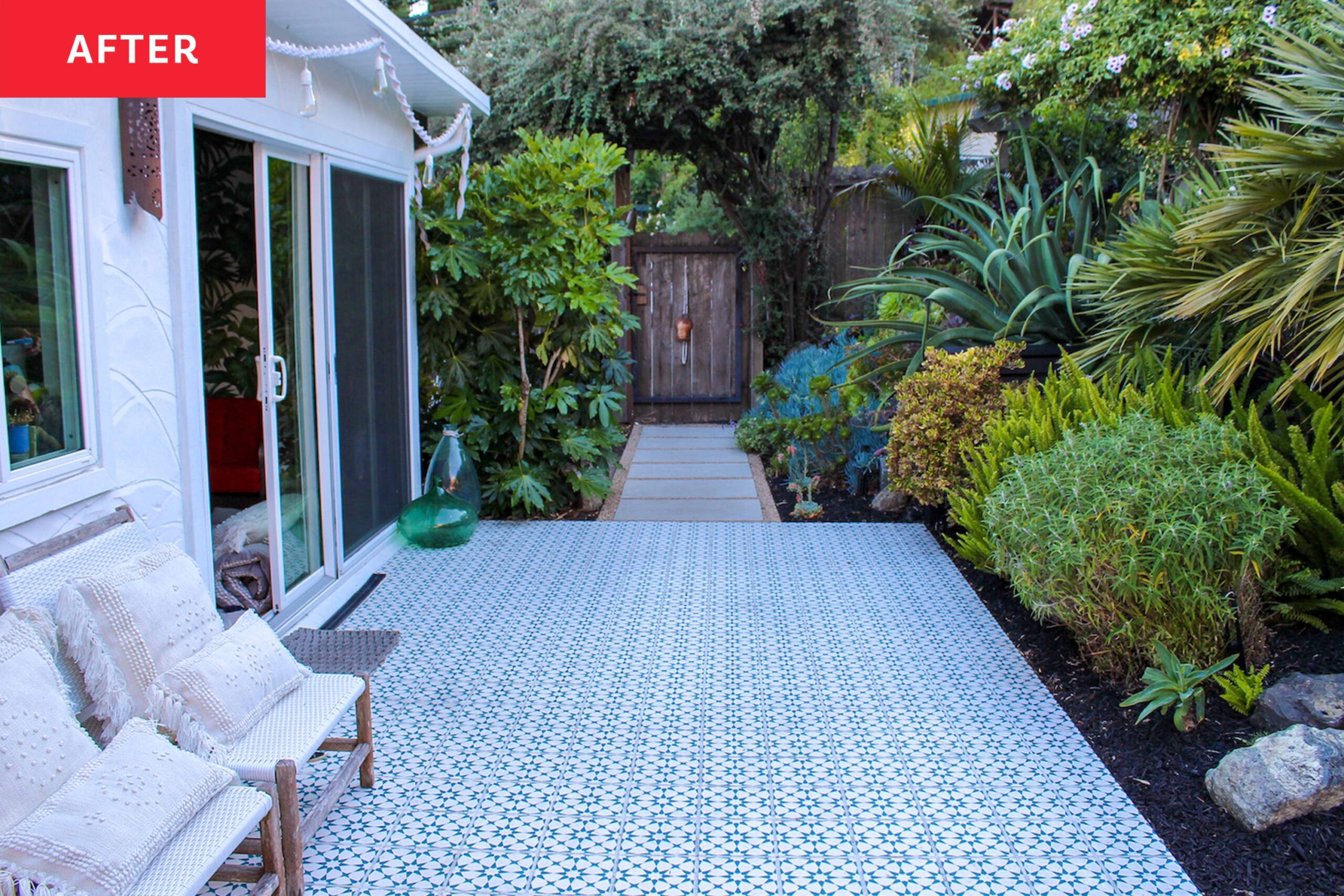 This Backyard Before After Is All About Hardscaping Apartment Therapy
