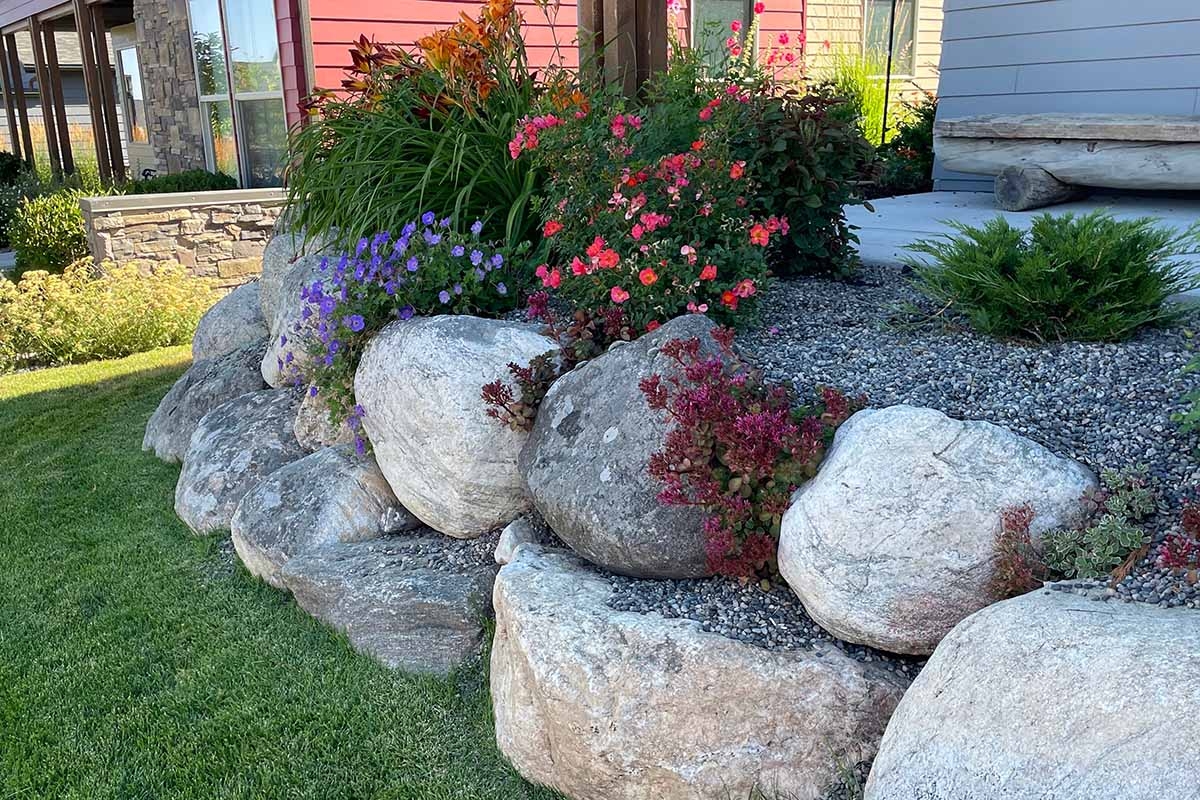 Tips For Landscaping With Boulders Gardener s Path