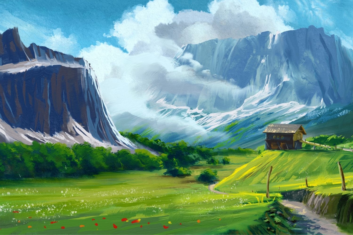 Tips To Create A Perfect Landscape Painting Blog Esca 