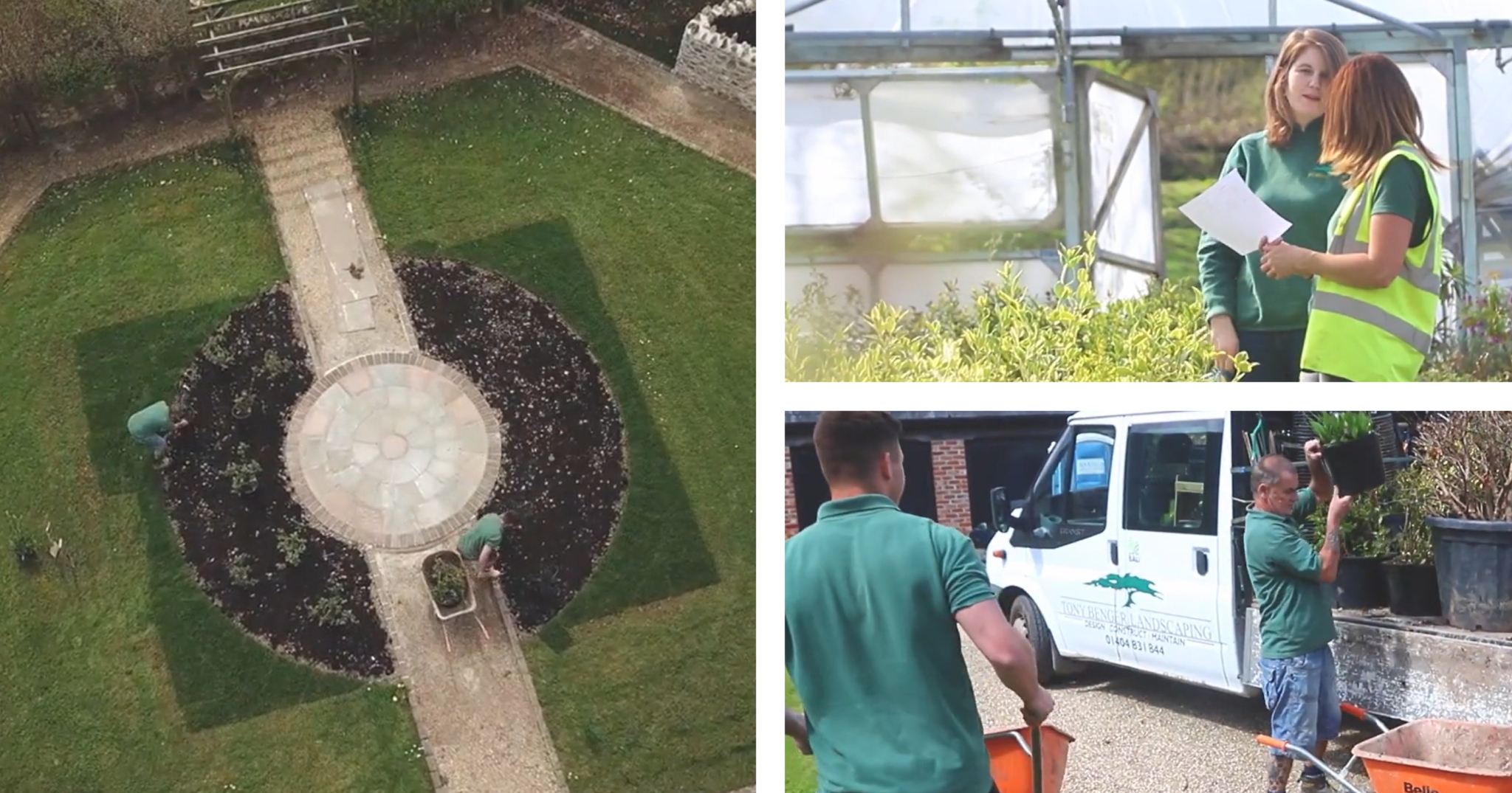 Tony Benger Landscaping Re flow