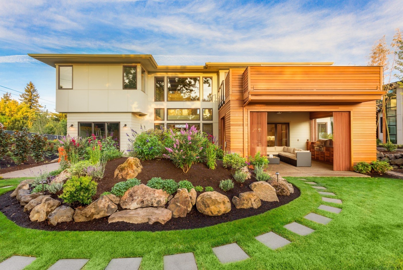 Top 5 Front Yard Modern Landscape Designs RMPS