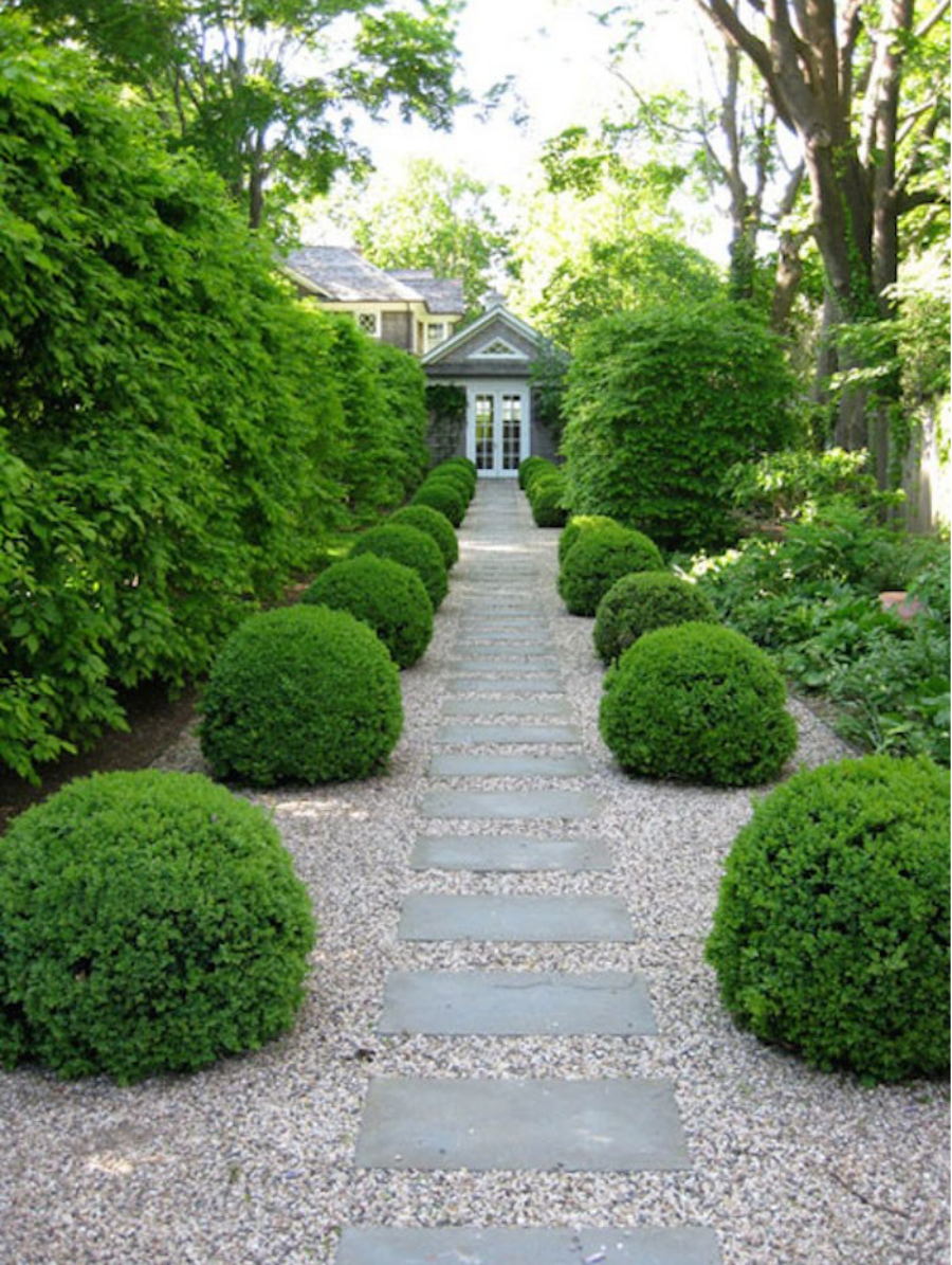 Traditional French Country Garden Design Yard Plans Remington Avenue