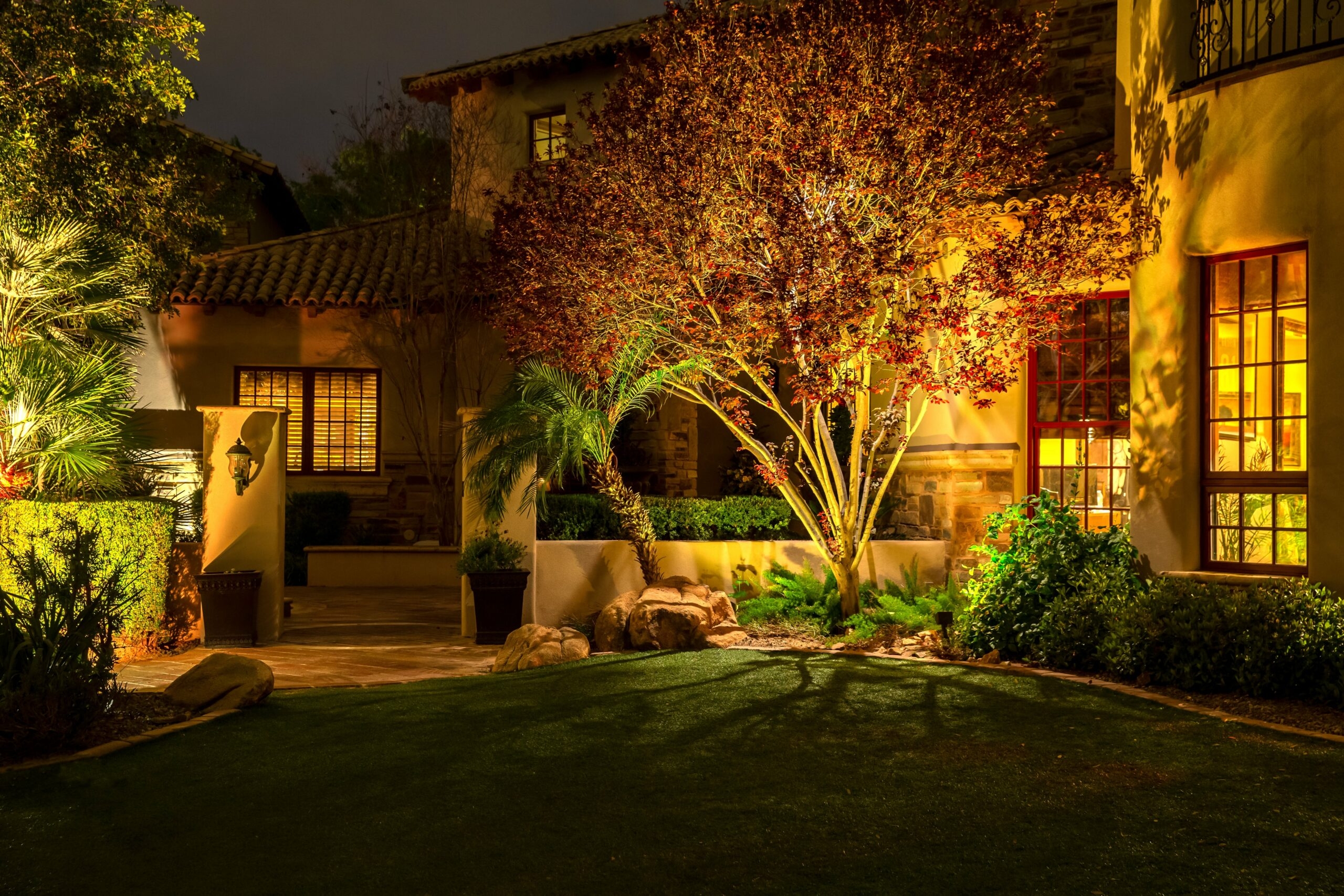 Transform Your Space With Professional Landscape Lighting