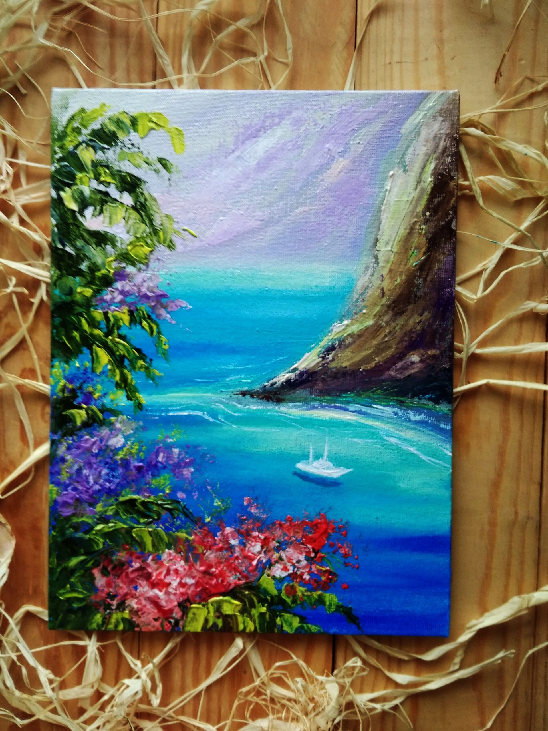 oil on canvas landscape