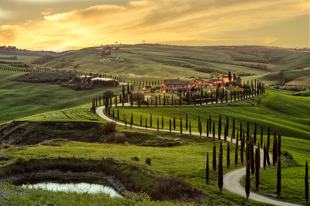 landscaping in italy