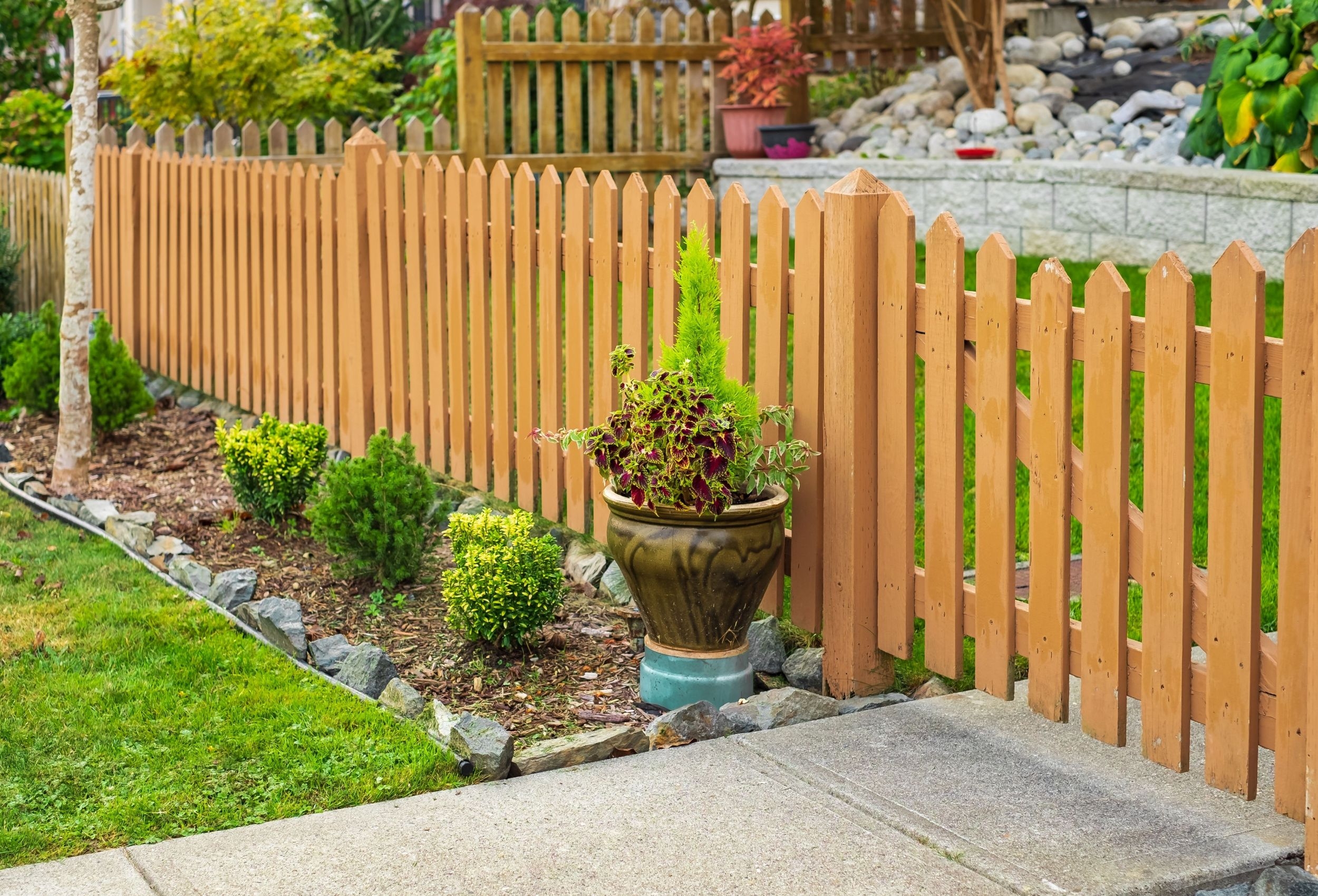 fencing and landscaping