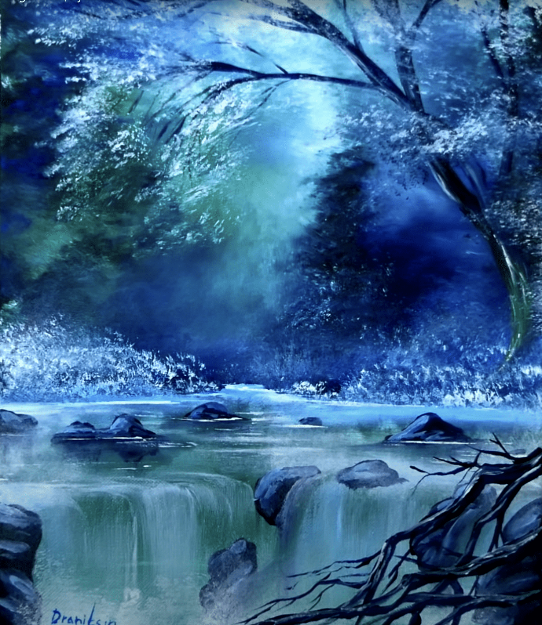 Unleashing Creativity Master The Art Of Serene Acrylic Landscape Painting UrArtStudio