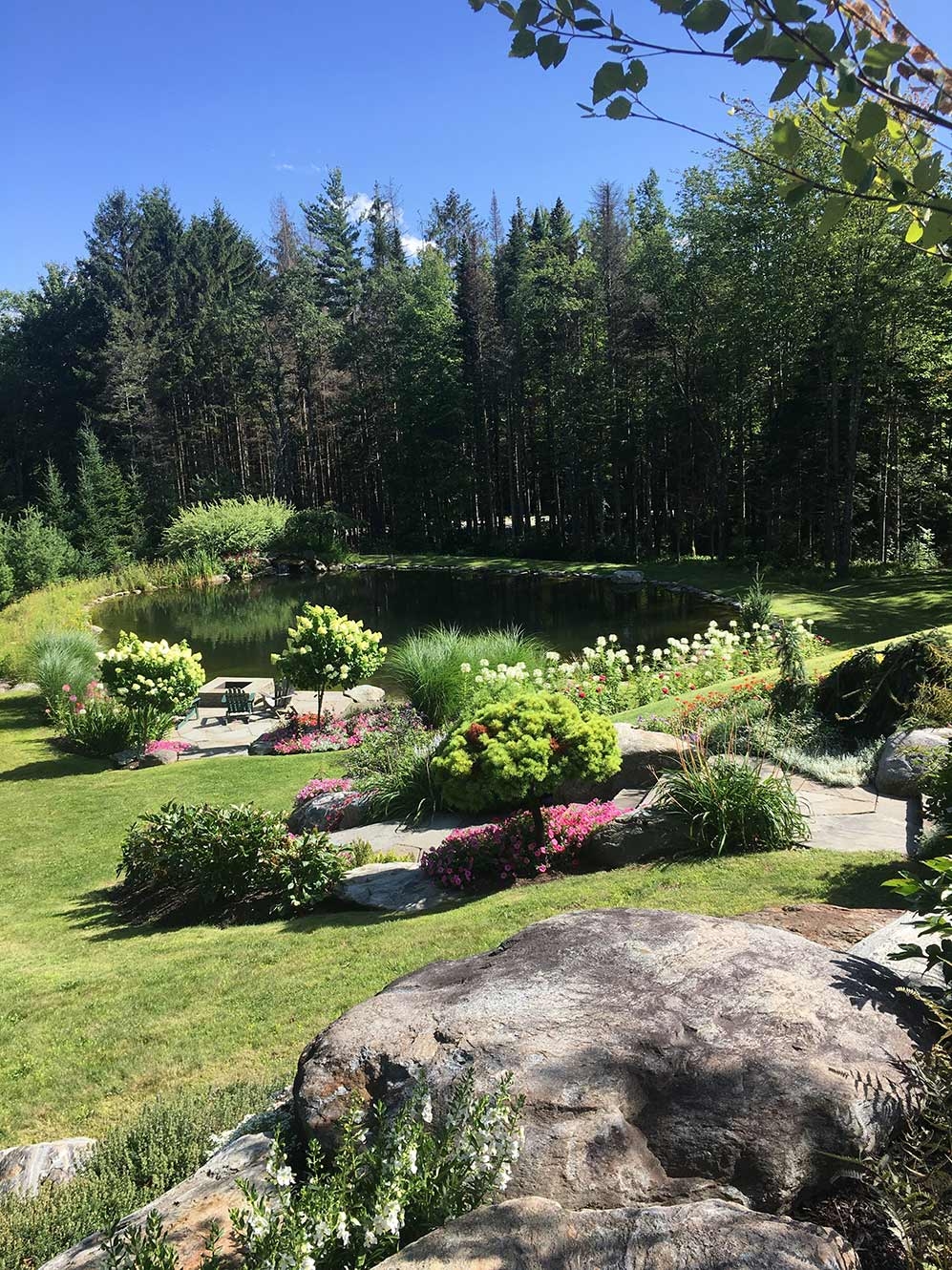 Vermont Landscaping Garden Design And Installation In Stowe VT Gardens Of Eden