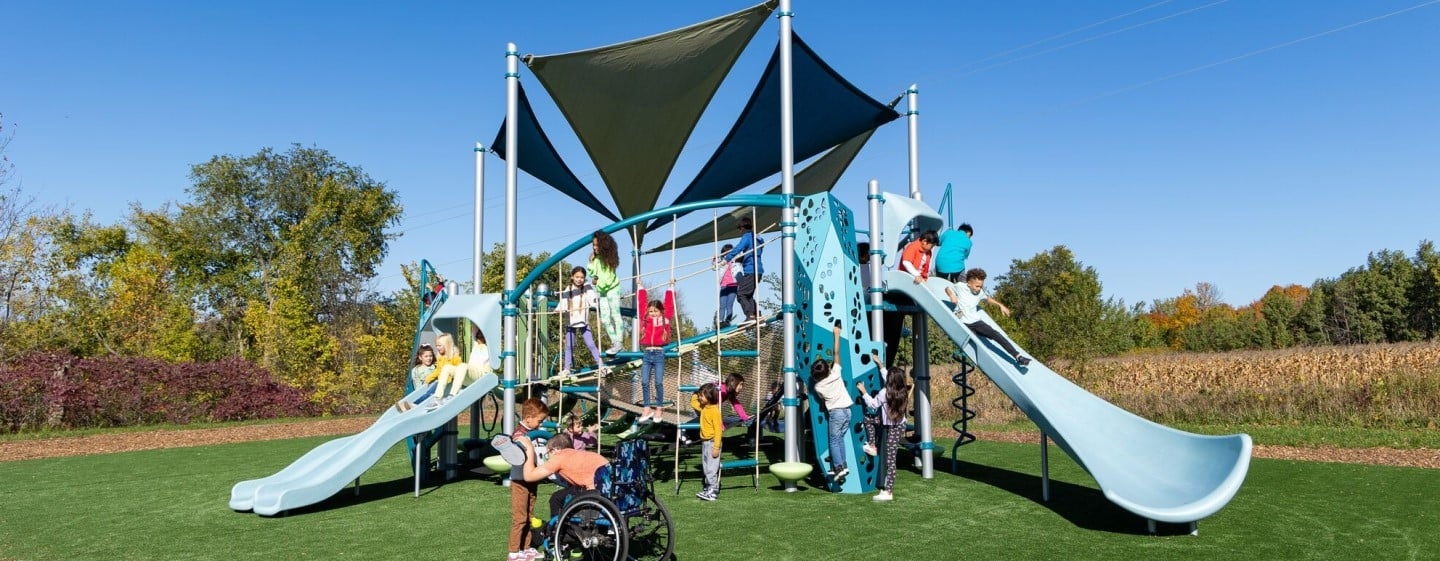 Volo By Landscape Structures Innovative Inclusive Playground Equipment For Ages 5 12