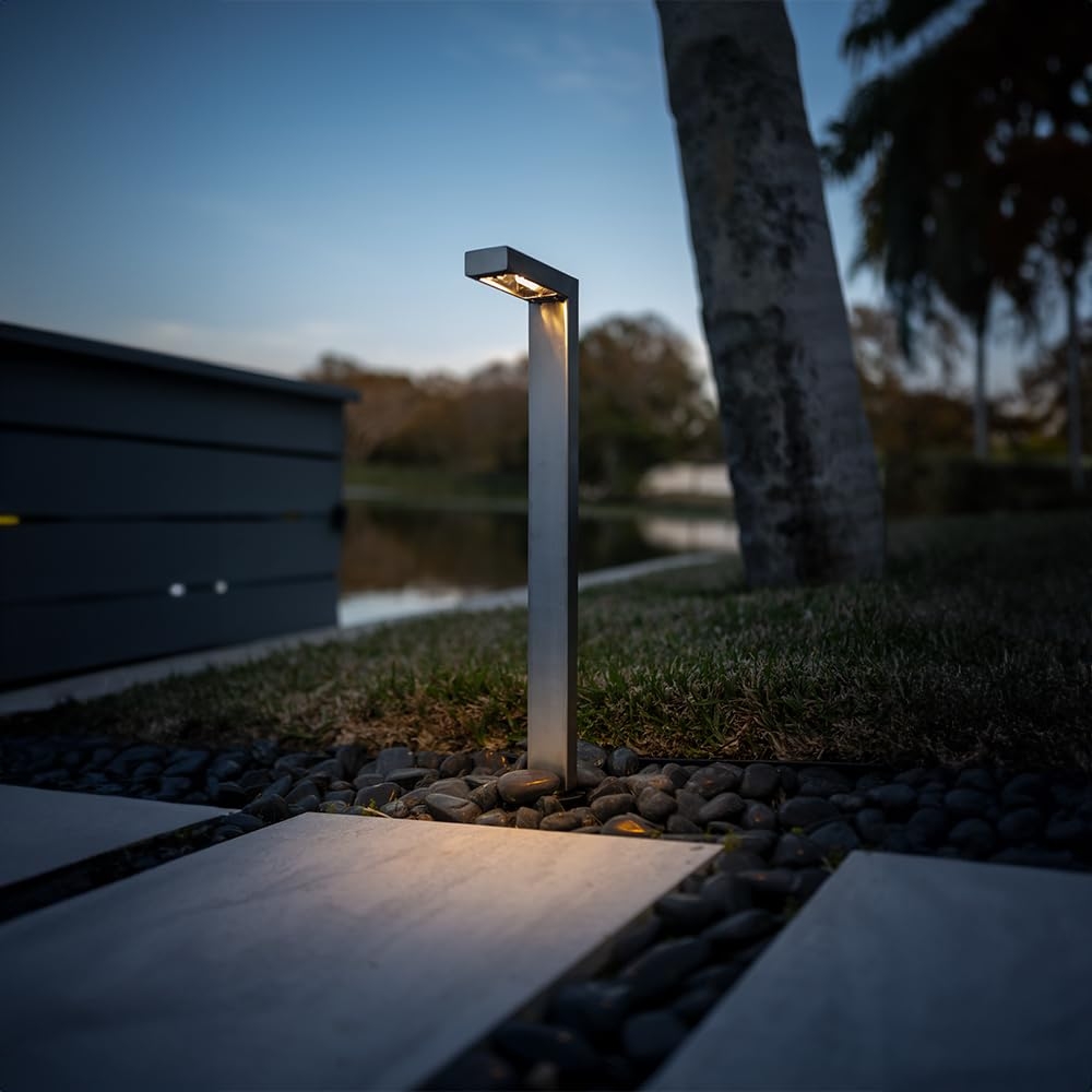 VOLT 12V Wide Modernelle Path Light Stainless Steel For Low Voltage Landscape Lighting On Outdoor Pathway Walkway Garden Driveway Or Patio Amazon