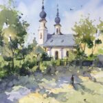 Watercolor Around The World American Watercolor