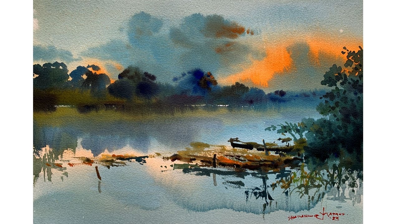 watercolor landscape artists