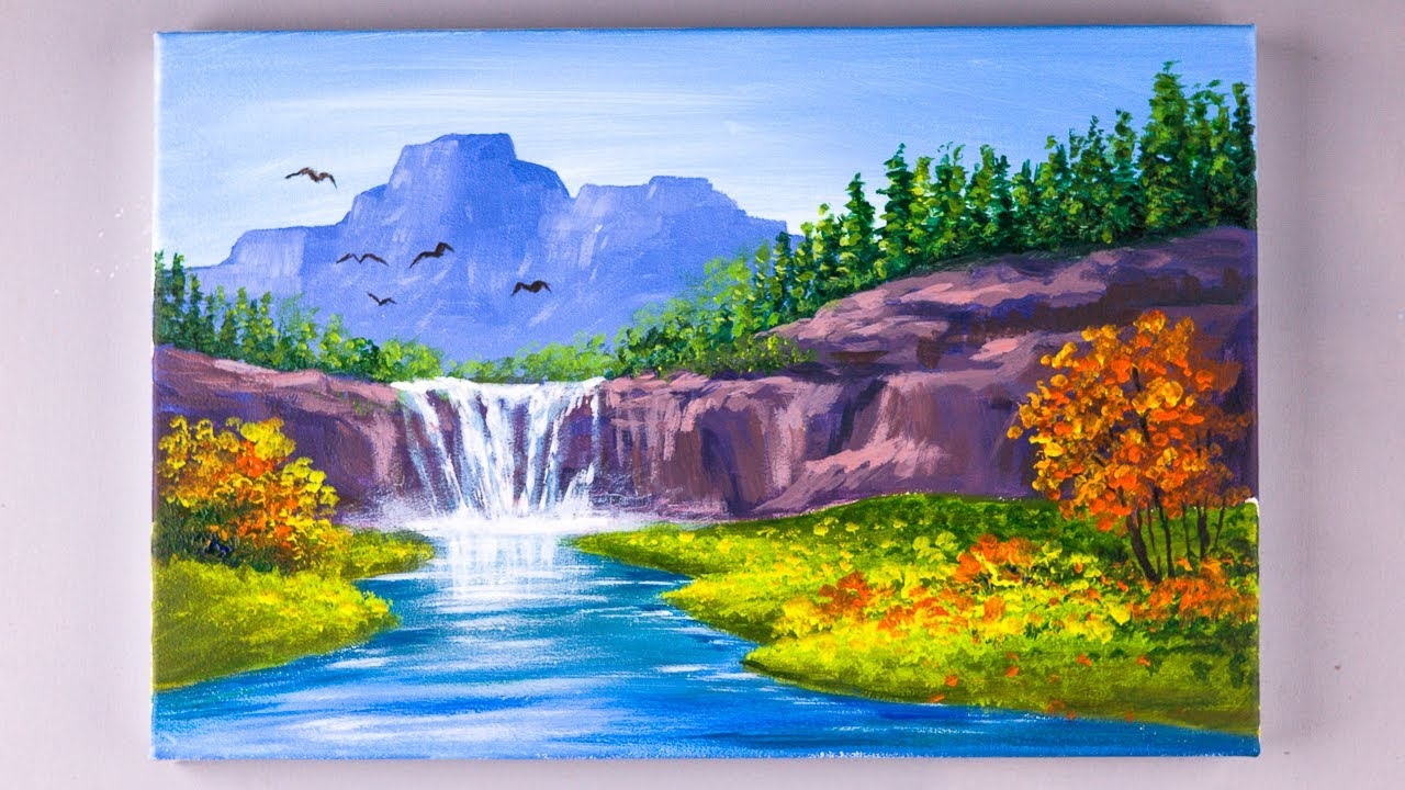 easy landscaping paintings