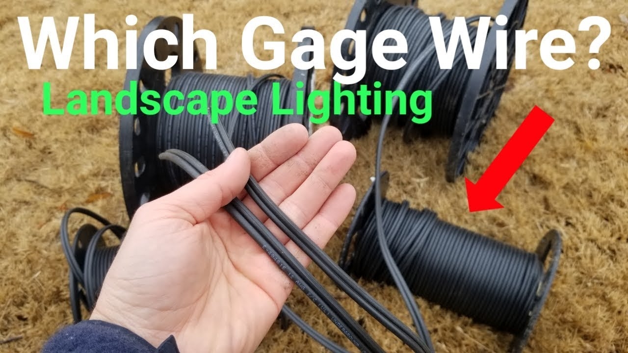 landscape lighting wire