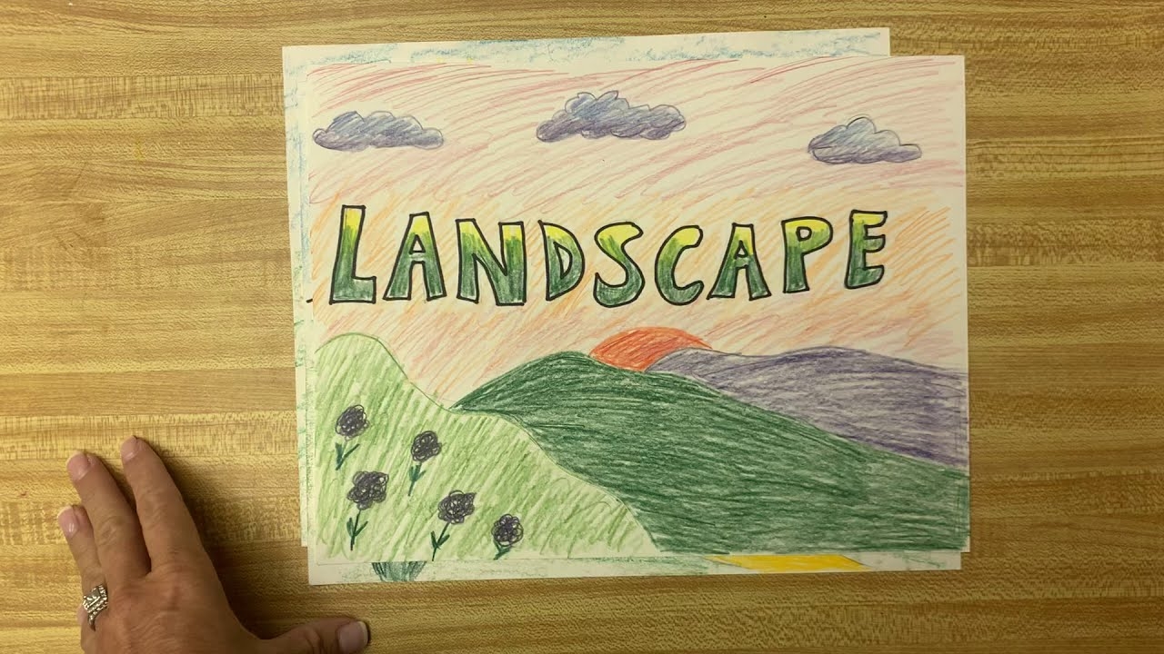 What Is A Landscape For Kids YouTube