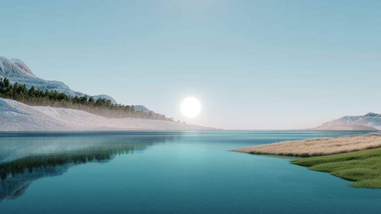 Windows 11 Wallpaper 4K Landscape Scenery Sunrise