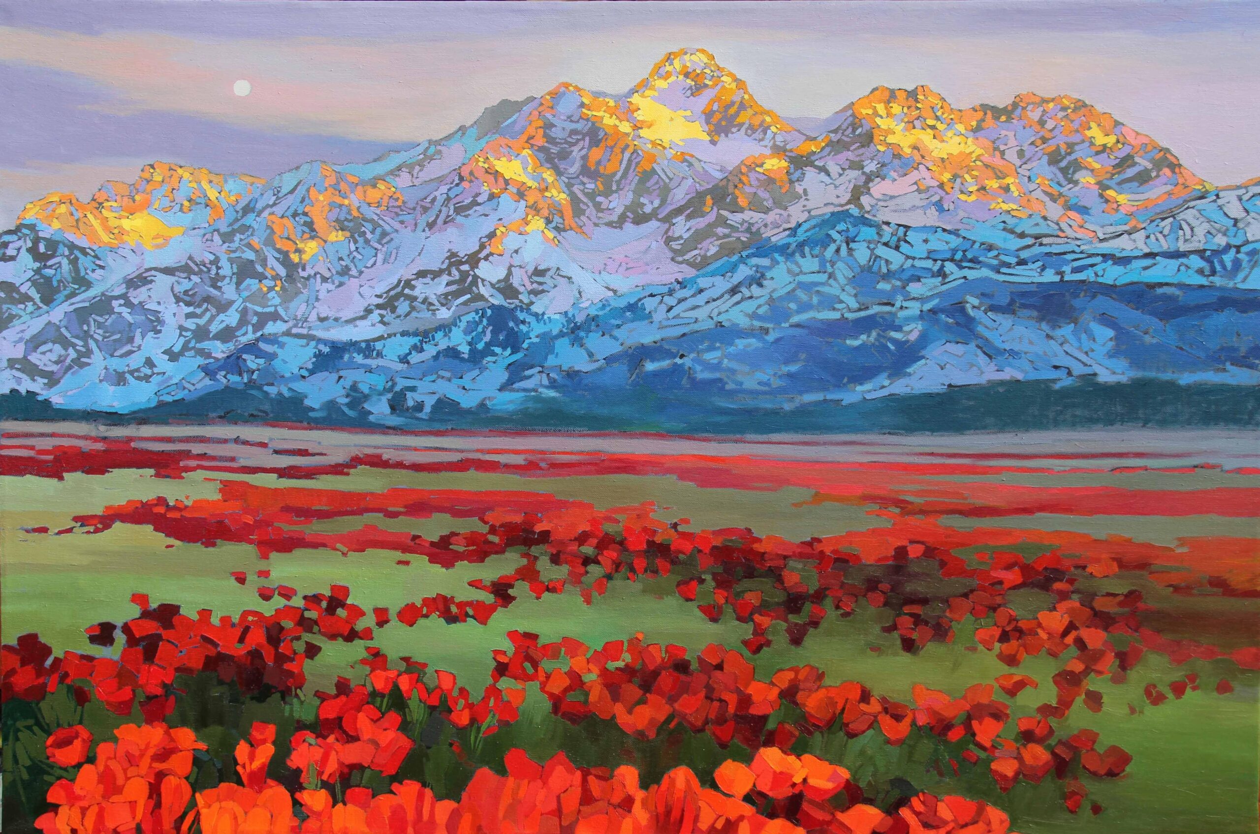 Young Artist Takes Landscape Painting To New Level Bolsters National Culture Abroad The Astana Times